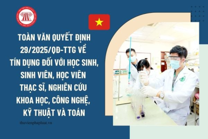 QĐ 29 hocsinh sinhvien vay nganhan